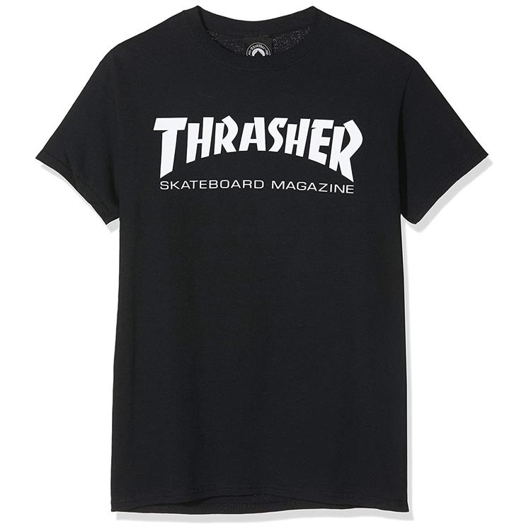 THRASHER THRASHER 311027 Tee Blk Skate Mag