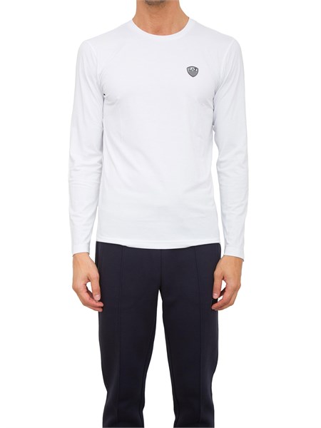 t shirt uomo ea7 emporio armani bianco 8npt17pjrgz