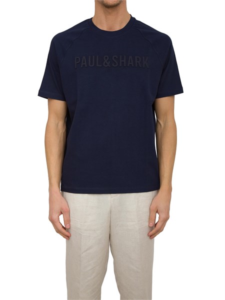 t shirt uomo paulandshark blu 25411056