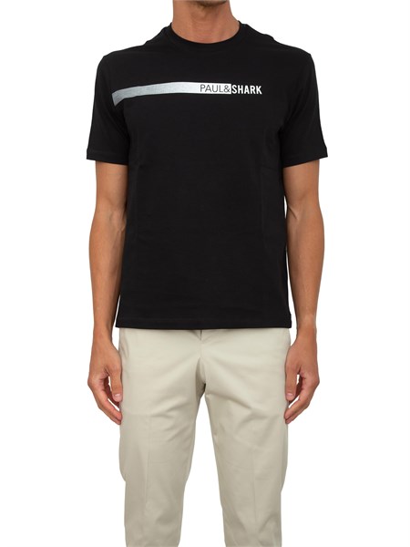 t shirt uomo paulandshark nero 25411039