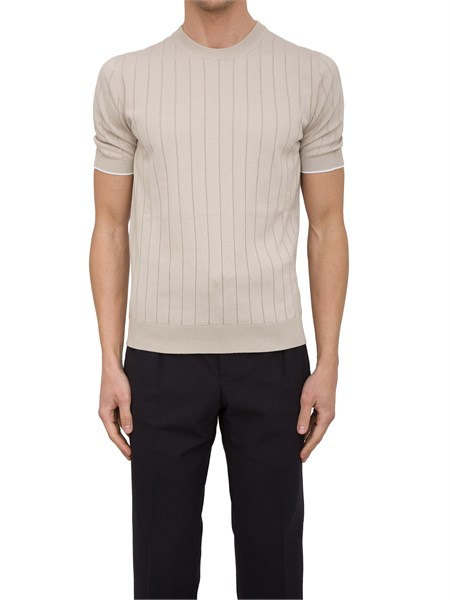 t shirt uomo peserico beige r59006f12h9173