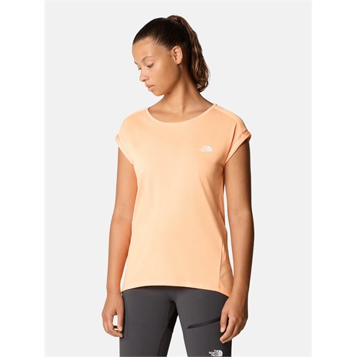 THE NORTH FACE THE NORTH FACE Nf0A2S7F O081 T-Shirt Mc Arancio Donna in T-shirt