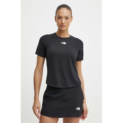 THE NORTH FACE THE NORTH FACE Nf0A87FN Ks71 T-Shirt Mc Nero Donna in T-shirt