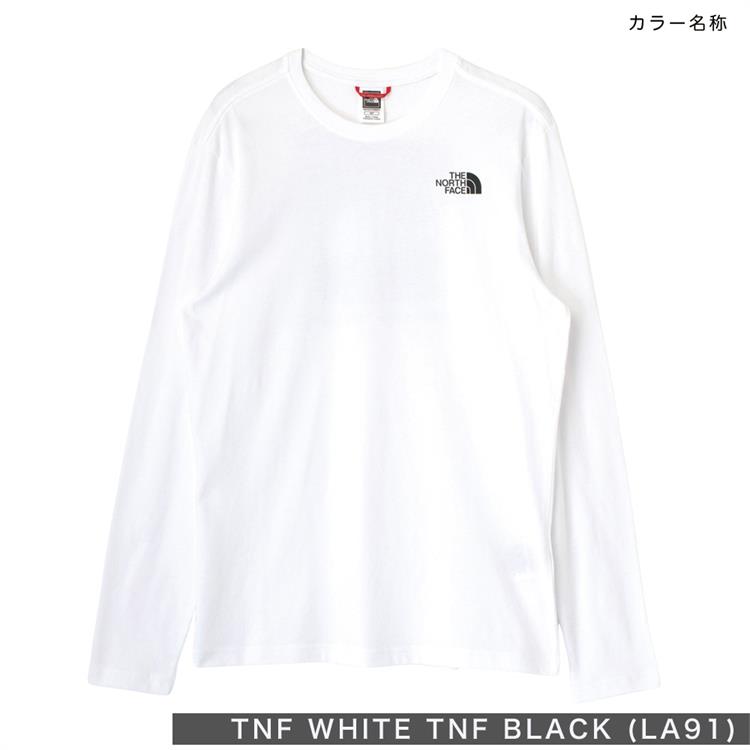THE NORTH FACE THE NORTH FACE Nf0A493L La91 T-Shirt Man Lung Bianco Uomo