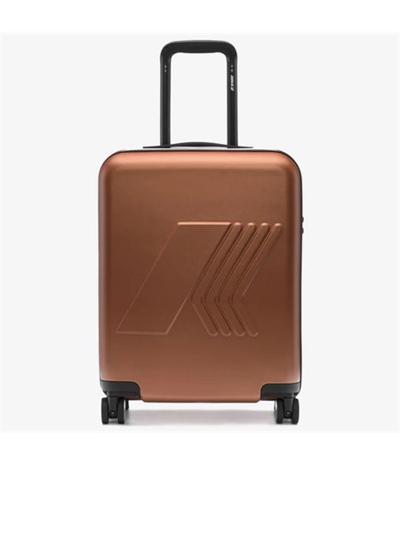 trolley k way eudoxie in policarbonato arancione k81372w