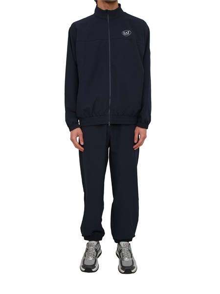 tuta ea7 emporio armani in tessuto tecnico ventus7 blu 7m000836af13555