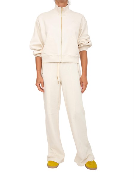 tuta sportiva donna twin set avorio 251tp2485