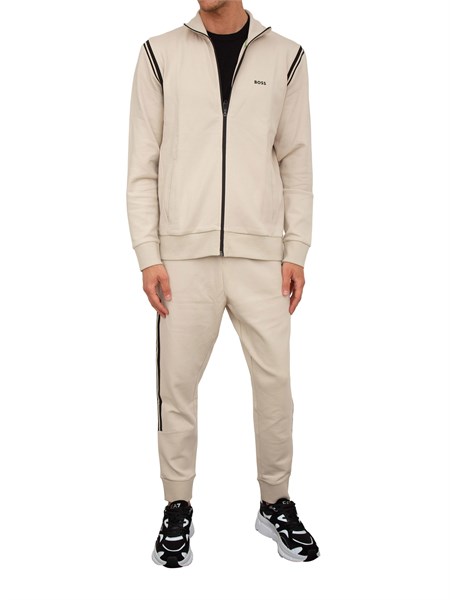 tuta sportiva uomo boss beige tracksuit50533738