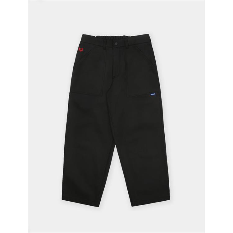 USUAL USUAL W23P Pant Blk Buffer Nero Uomo