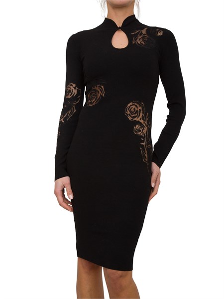 vestito donna blugirl nero rf4155ms99e