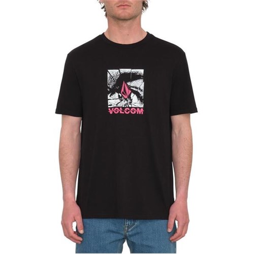 VOLCOM VOLCOM A3512415 Tee Blk Occulator Nero Uomo in T-shirt
