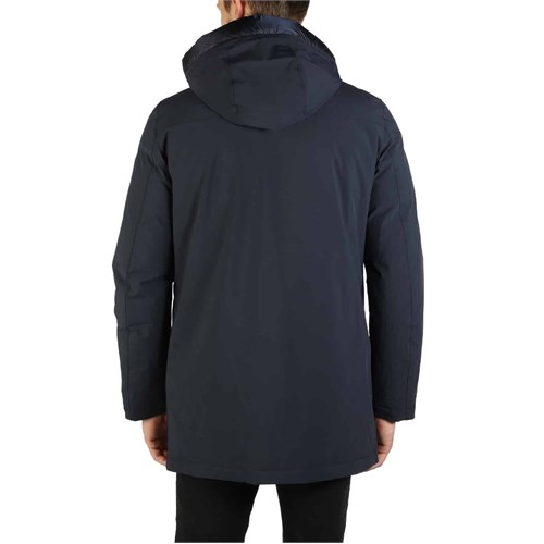 WOOLRICH WOOLRICH Stretch-Mountain-464 Blue in Giacche