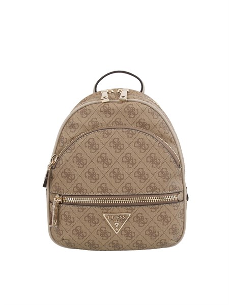 zaino donna guess jeans pelle ecologica con stampa logo 4g all over hwsg6994320