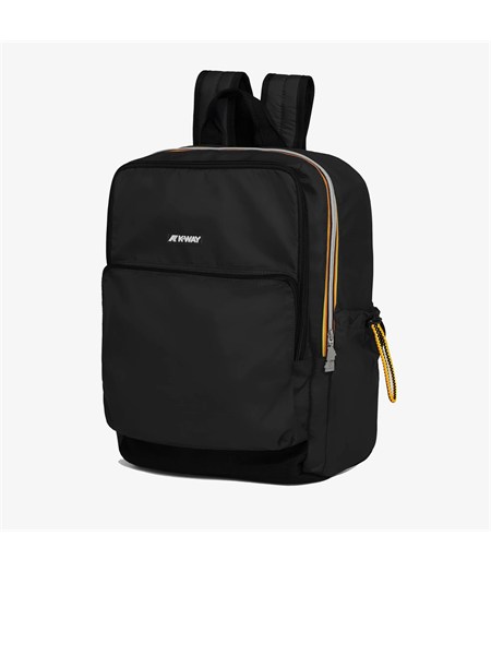 zaino unisex nero k way gizy con scomparto per laptop imbottito k4112xw